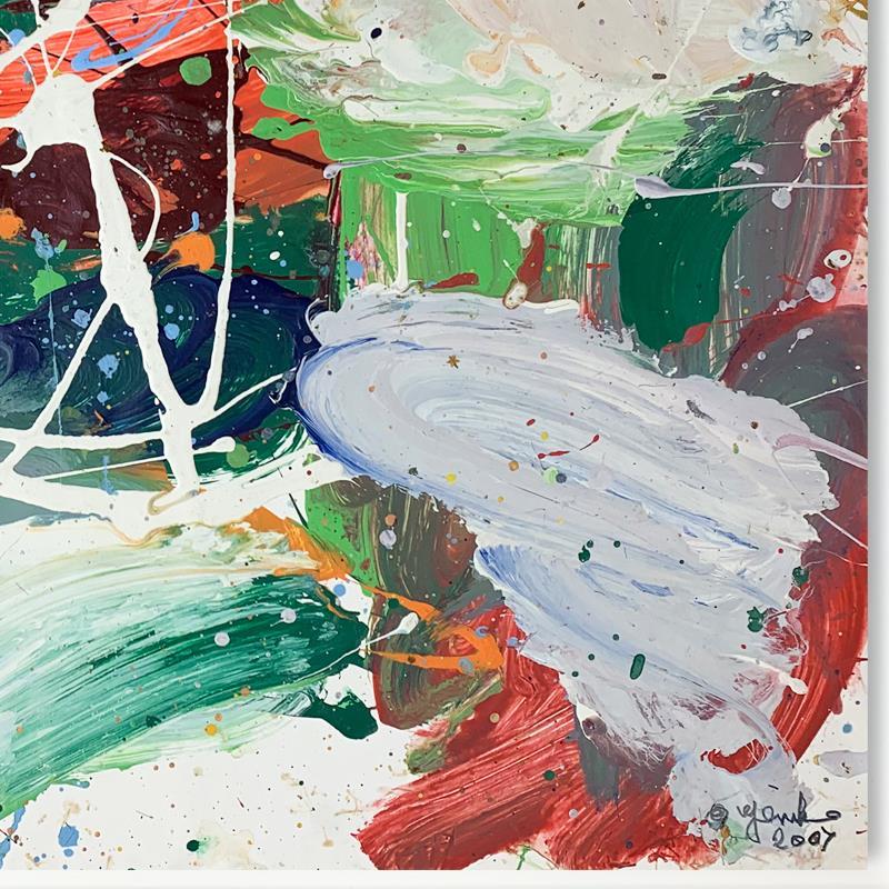 Jenik Cook Signed 32x26 Custom Framed Original Acrylic Painting at PristineAuction.com Jenik Cook Signed 32x26 Custom Framed Original Acrylic Painting at PristineAuction.com