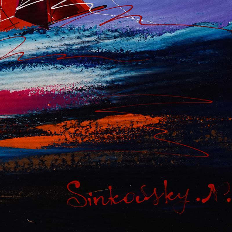 Natalia Sinkovsky Signed 30x20 Original Acrylic Painting on Canvas at PristineAuction.com Natalia Sinkovsky Signed 30x20 Original Acrylic Painting on Canvas at PristineAuction.com
