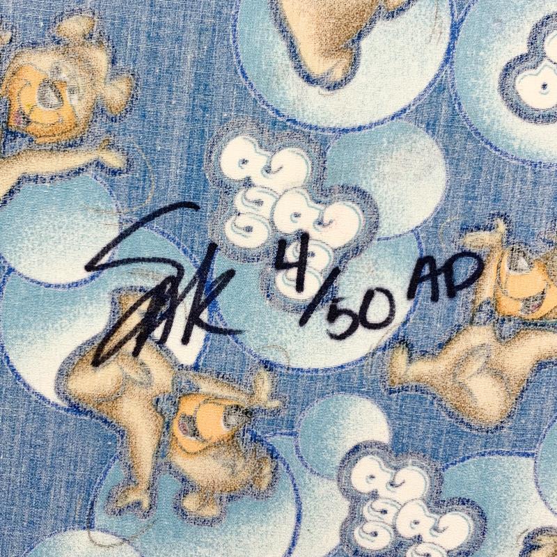 Steve Kaufman Signed "Biker Gal" Limited Edition 21x21 Hand Pulled Silkscreen Mixed Media on Canvas at PristineAuction.com Steve Kaufman Signed "Biker Gal" Limited Edition 21x21 Hand Pulled Silkscreen Mixed Media on Canvas at PristineAuction.com