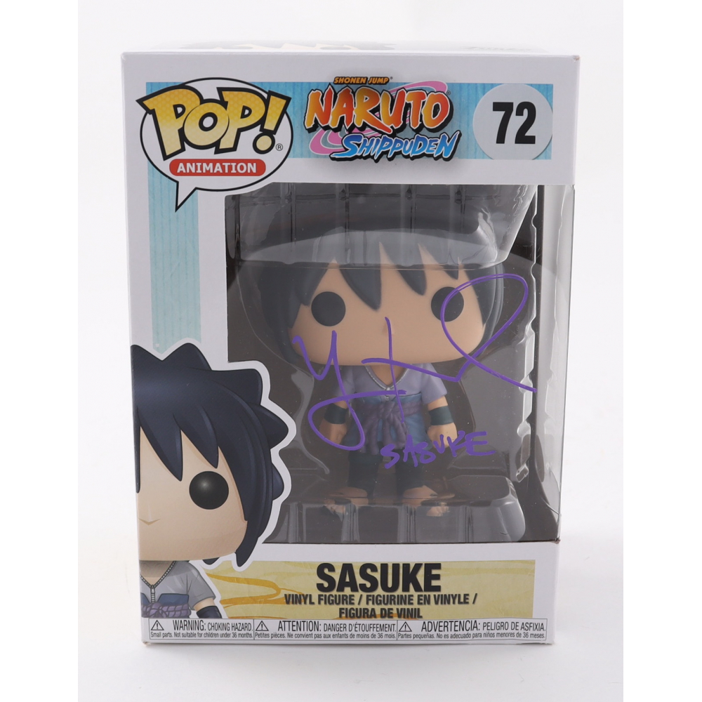 Yuri Lowenthal Signed Naruto Shippuden 72 Sasuke Funko Pop Vinyl yuri-lowenthal-signed-naruto-shippuden-72-sasuke-funko-pop-vinyl