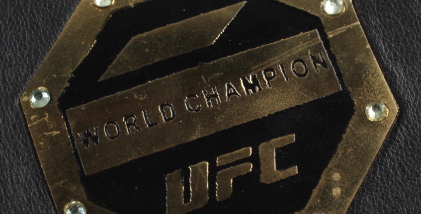 Francis Ngannou Signed Full-Size UFC World Championship Replica Belt (Beckett COA) (See Description) at PristineAuction.com Francis Ngannou Signed Full-Size UFC World Championship Replica Belt (Beckett COA) (See Description) at PristineAuction.com