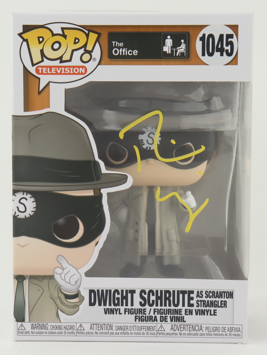 Rainn Wilson Signed "The Office" #1045 Dwight Schrute as Scranton Strangler Funko Pop! Vinyl Figure (JSA COA) at PristineAuction.com Rainn Wilson Signed "The Office" #1045 Dwight Schrute as Scranton Strangler Funko Pop! Vinyl Figure (JSA COA) at PristineAuction.com
