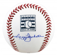 Reggie Jackson Signed OML Hall of Fame Logo Baseball (Beckett) at PristineAuction.com
