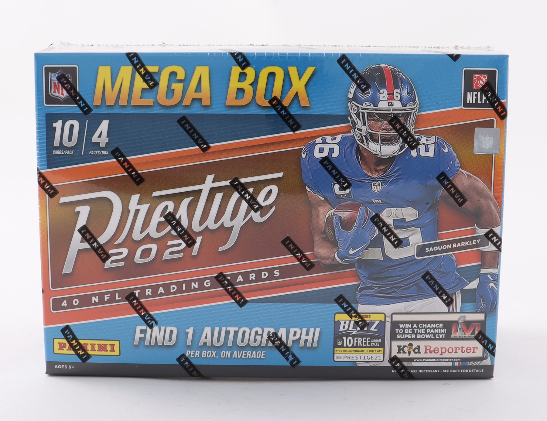 2021 Panini Prestige Football Mega Box With (4) Packs at PristineAuction.com 2021 Panini Prestige Football Mega Box With (4) Packs at PristineAuction.com