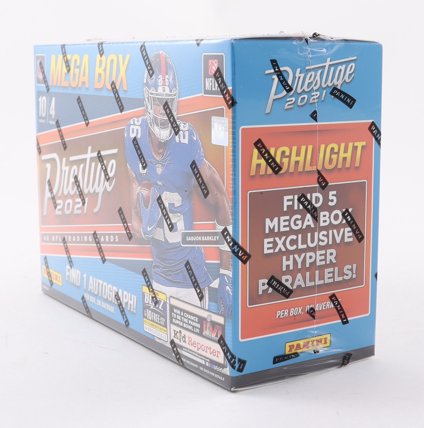 2021 Panini Prestige Football Mega Box With (4) Packs at PristineAuction.com 2021 Panini Prestige Football Mega Box With (4) Packs at PristineAuction.com