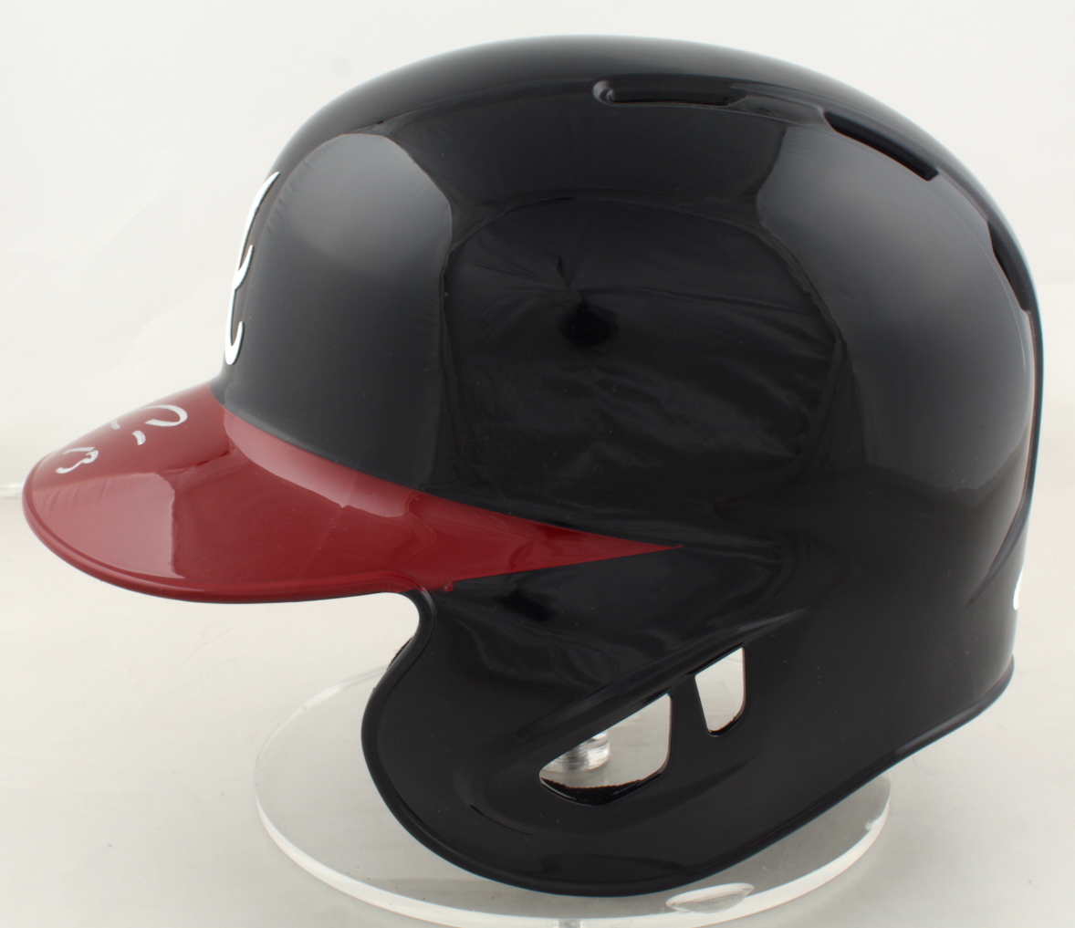 Ronald Acuna Jr. Signed Braves Full-Size Batting Helmet With Display Stand (JSA COA) at PristineAuction.com Ronald Acuna Jr. Signed Braves Full-Size Batting Helmet With Display Stand (JSA COA) at PristineAuction.com