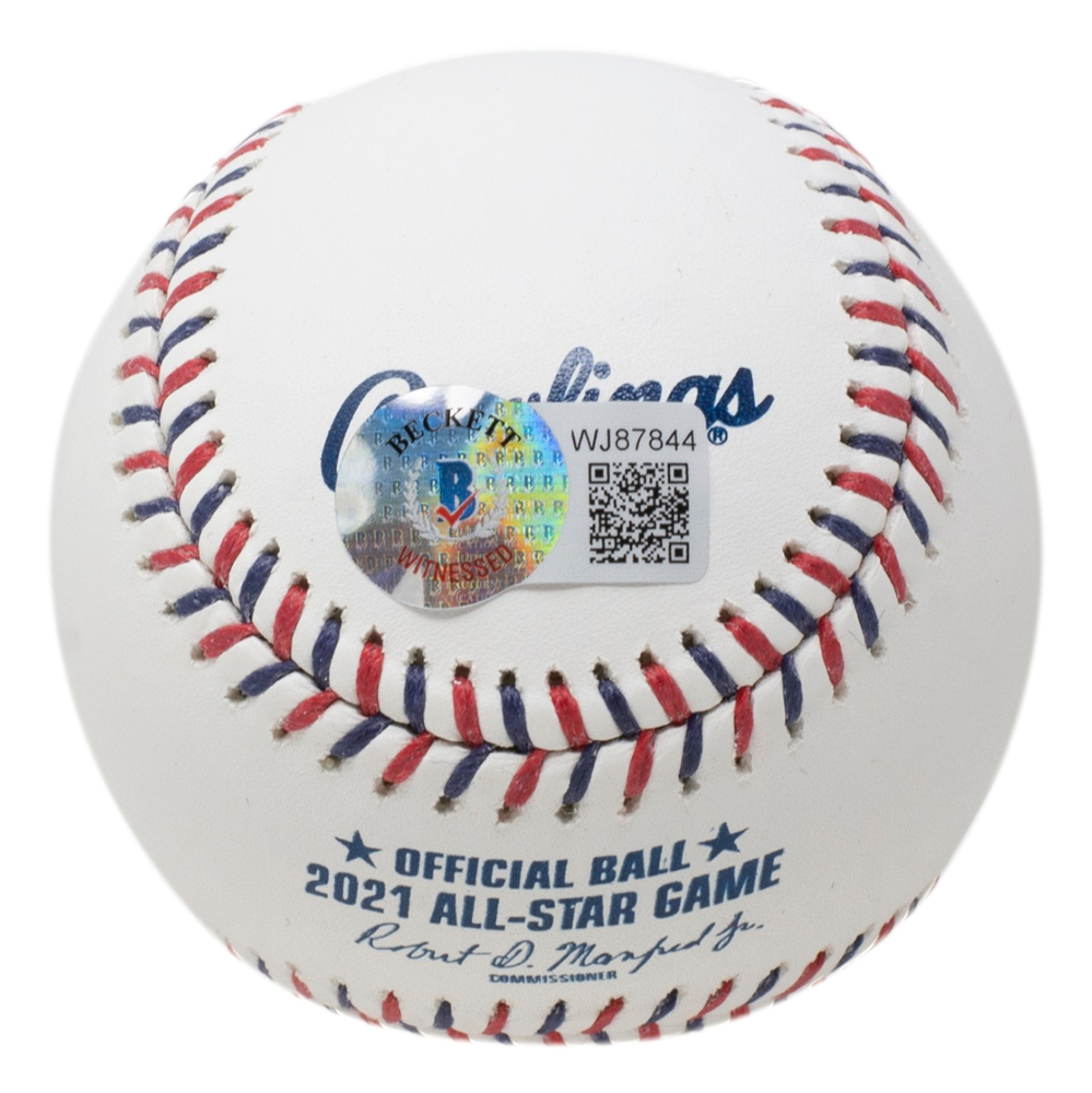 Ronald Acuna Jr. Signed 2021 All-Star Game Baseball (Beckett) at PristineAuction.com Ronald Acuna Jr. Signed 2021 All-Star Game Baseball (Beckett) at PristineAuction.com