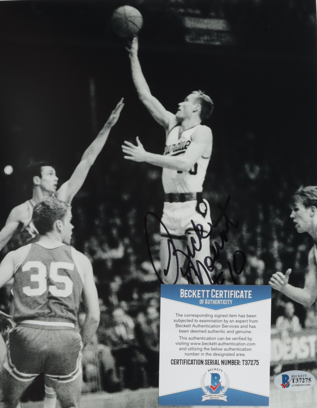 Rick Mount Signed Purdue Boilermakers 8x10 Photo (Beckett COA) at PristineAuction.com Rick Mount Signed Purdue Boilermakers 8x10 Photo (Beckett COA) at PristineAuction.com