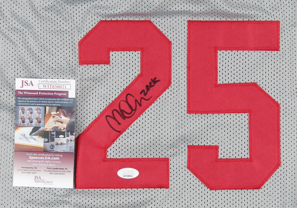 Mark-Paul Gosselaar Signed Jersey Inscribed "Zack" (JSA COA) at PristineAuction.com Mark-Paul Gosselaar Signed Jersey Inscribed "Zack" (JSA COA) at PristineAuction.com