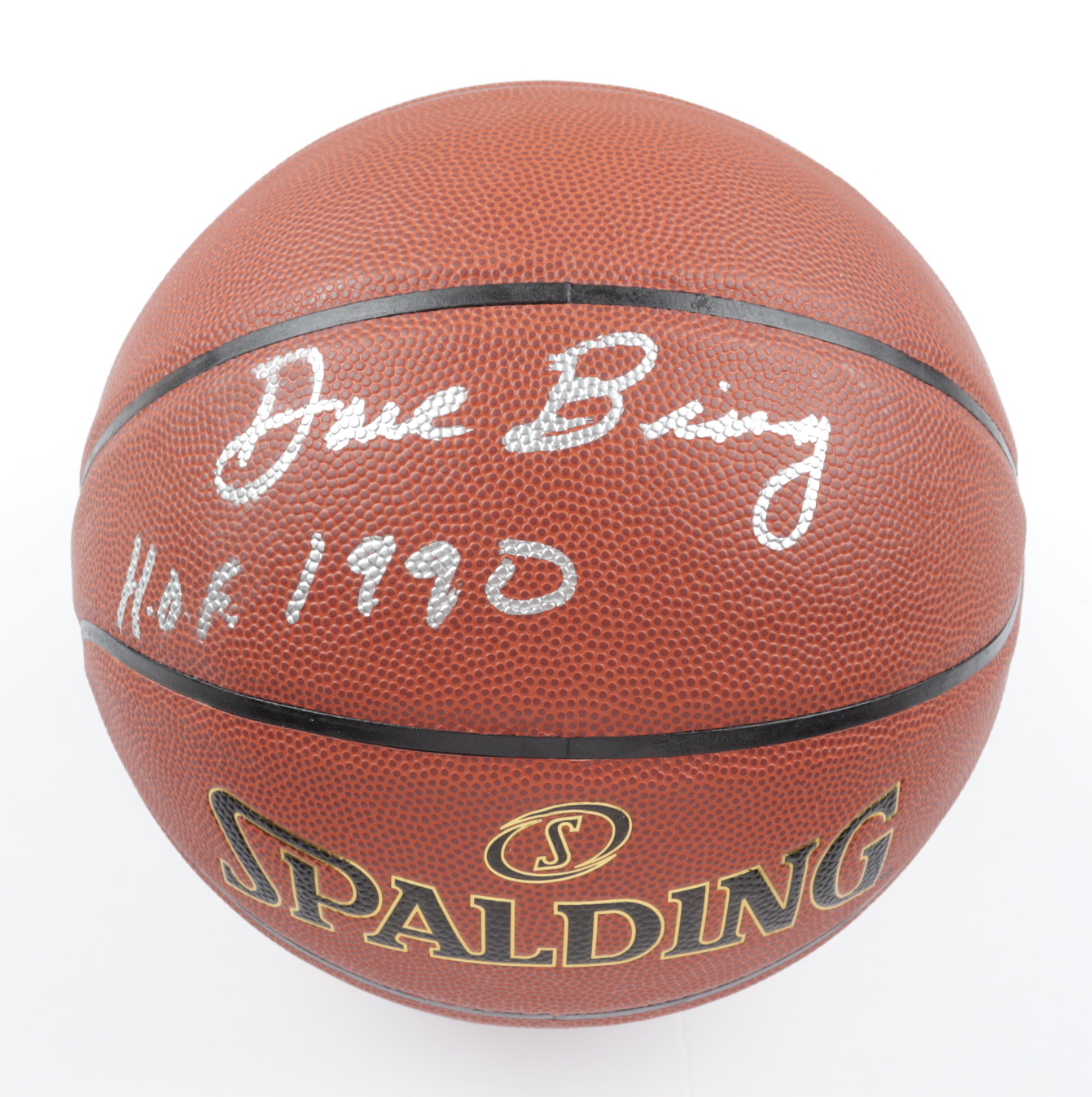 Dave Bing Signed NBA Basketball Inscribed "HOF 1990" (Schwartz Sports COA) at PristineAuction.com Dave Bing Signed NBA Basketball Inscribed "HOF 1990" (Schwartz Sports COA) at PristineAuction.com