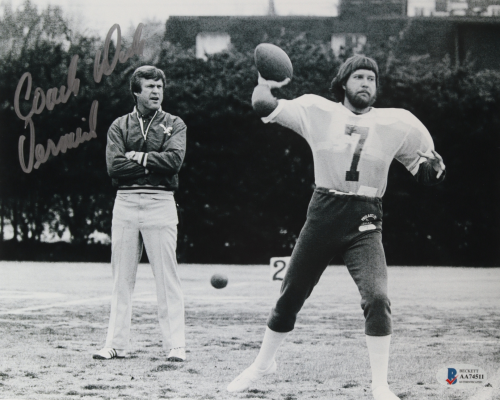 Coach Dick Vermeil Signed Eagles 8x10 Photo (Beckett COA) (See Description)  | Pristine Auction