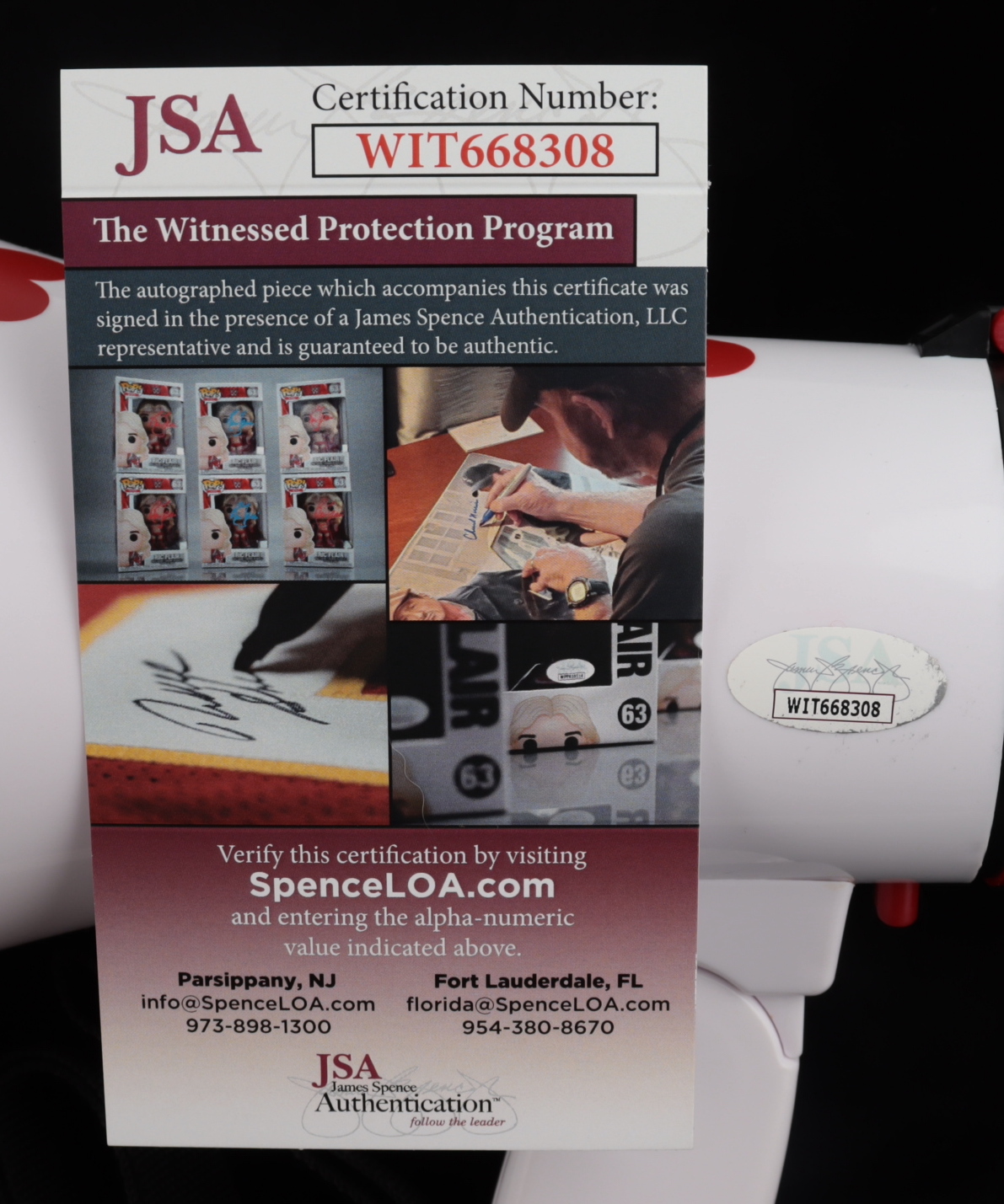 Jimmy Hart Signed Megaphone Inscribed "Mouth of the South" & "2005 HOF" (JSA COA) at PristineAuction.com Jimmy Hart Signed Megaphone Inscribed "Mouth of the South" & "2005 HOF" (JSA COA) at PristineAuction.com