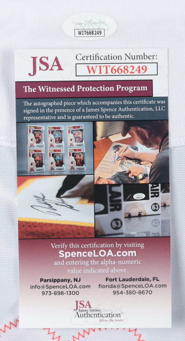 Jimmy Hart Signed Shirt Inscribed "Mouth of the South" & "2005 HOF" (JSA COA) at PristineAuction.com Jimmy Hart Signed Shirt Inscribed "Mouth of the South" & "2005 HOF" (JSA COA) at PristineAuction.com