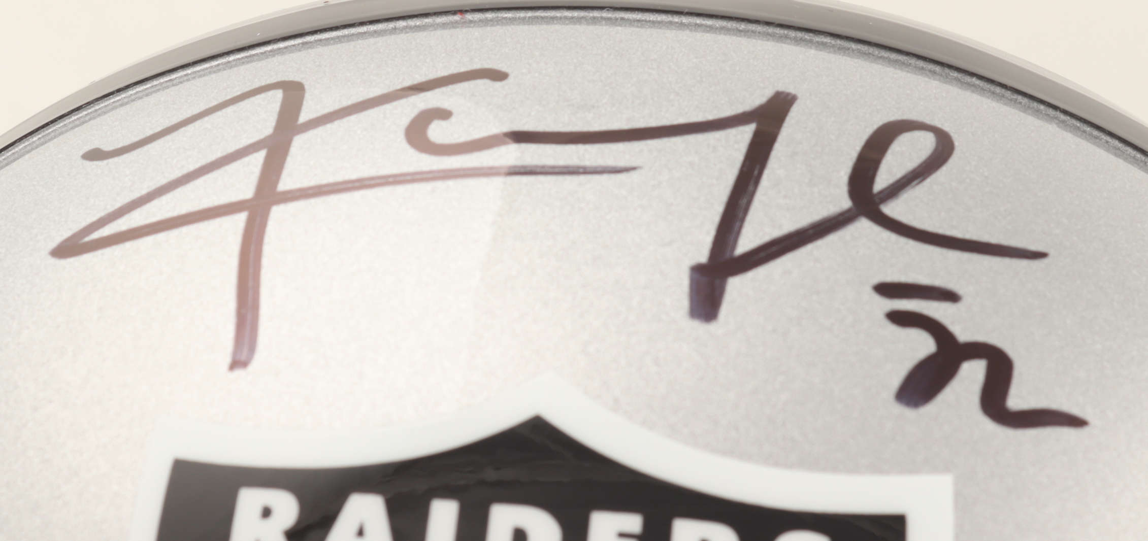 Khalil Mack Signed Raiders Full-Size Helmet (JSA COA & Denver Autographs COA) at PristineAuction.com Khalil Mack Signed Raiders Full-Size Helmet (JSA COA & Denver Autographs COA) at PristineAuction.com