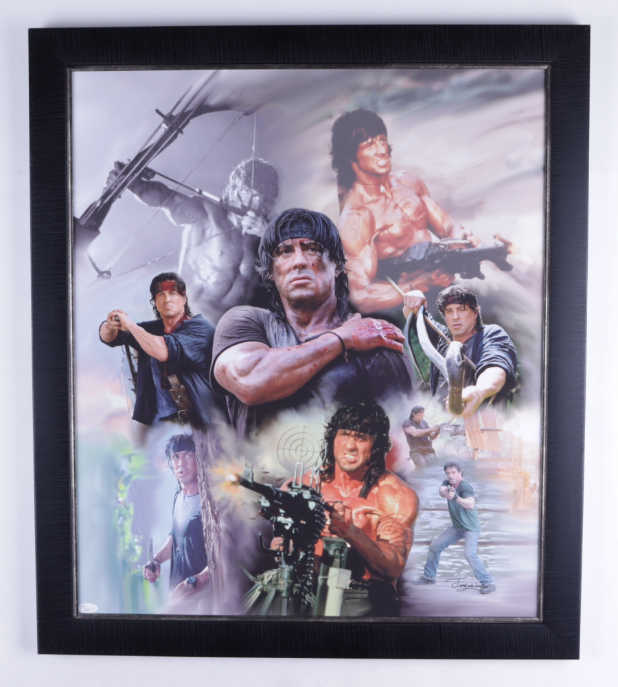 Sylvester Stallone Signed 