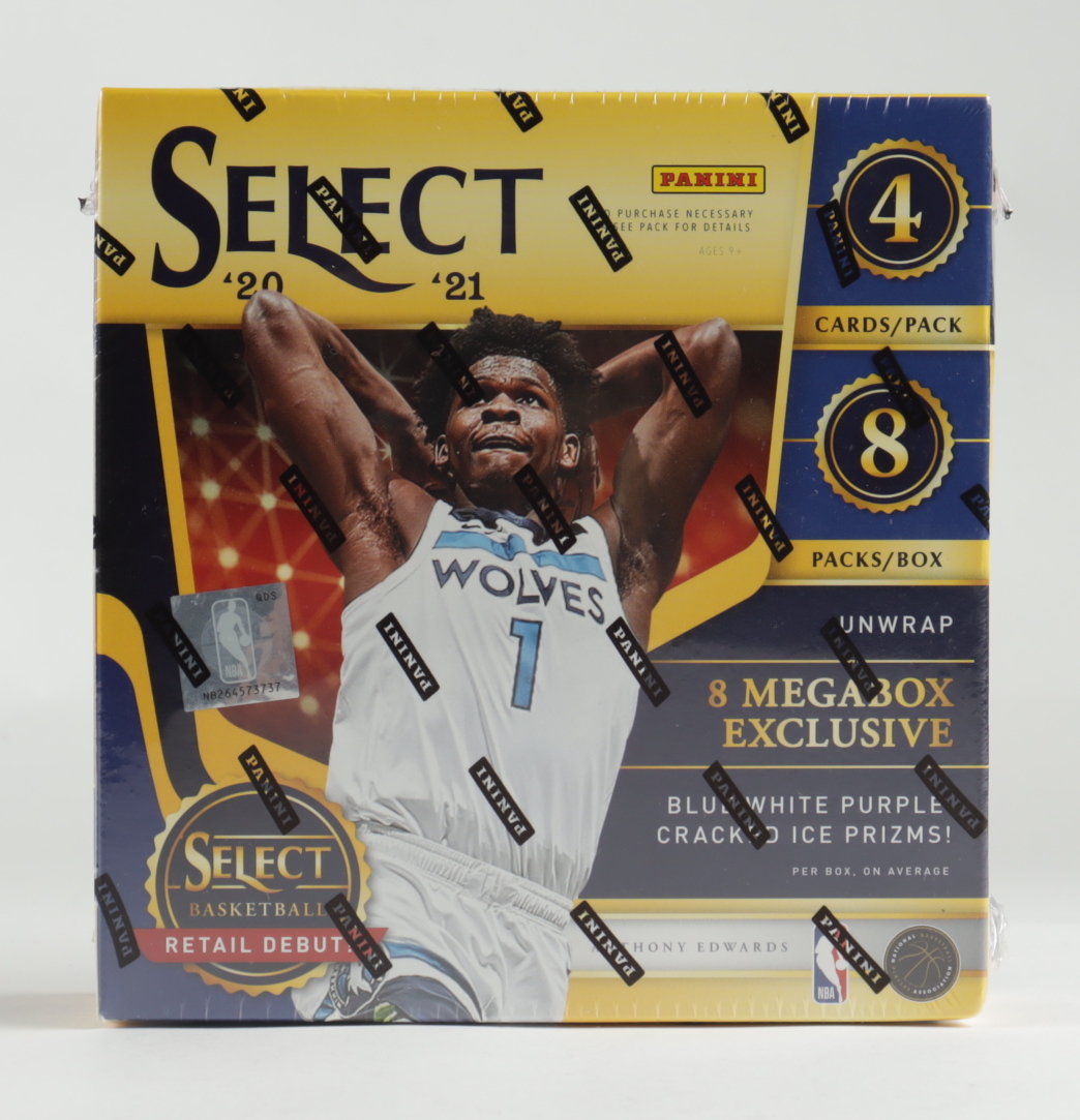 2020-21 Panini Select Basketball Mega Box with (8) Packs at PristineAuction.com 2020-21 Panini Select Basketball Mega Box with (8) Packs at PristineAuction.com