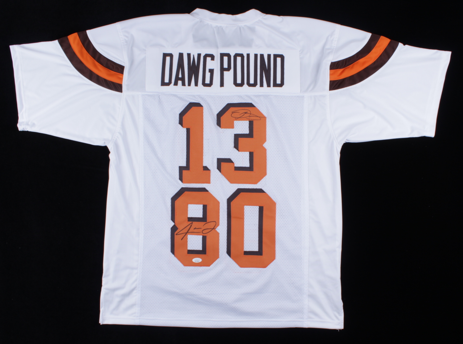 Odell Beckham Jr. & Jarvis Landry Signed Jersey (JSA COA) at PristineAuction.com Odell Beckham Jr. & Jarvis Landry Signed Jersey (JSA COA) at PristineAuction.com