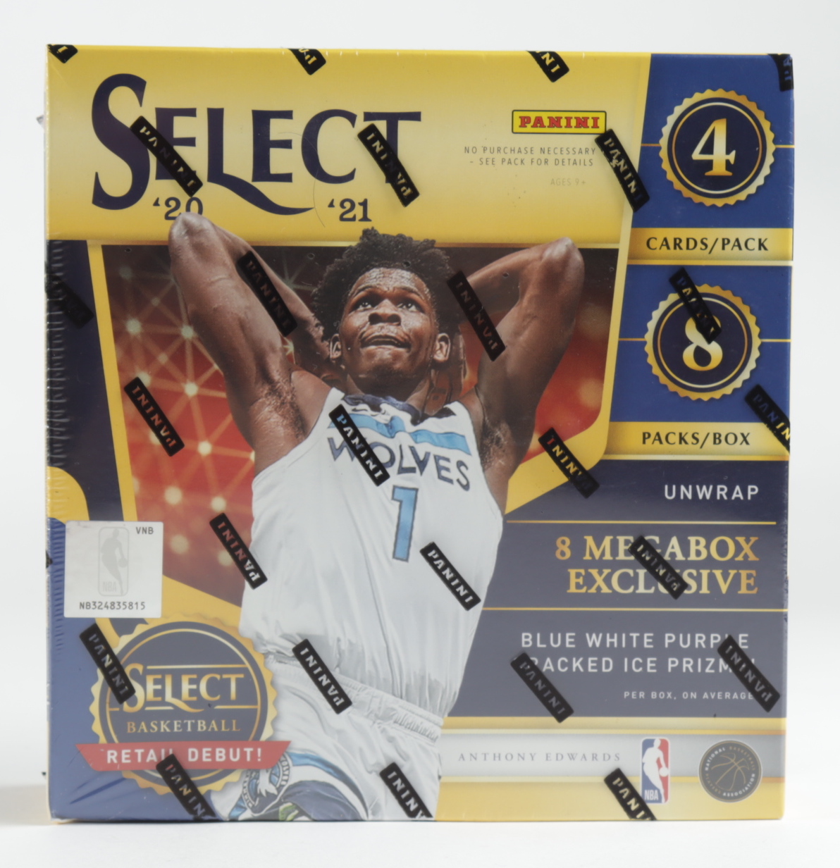 2020-21 Panini Select NBA Basketball MEGA Box with (8) Packs at PristineAuction.com 2020-21 Panini Select NBA Basketball MEGA Box with (8) Packs at PristineAuction.com