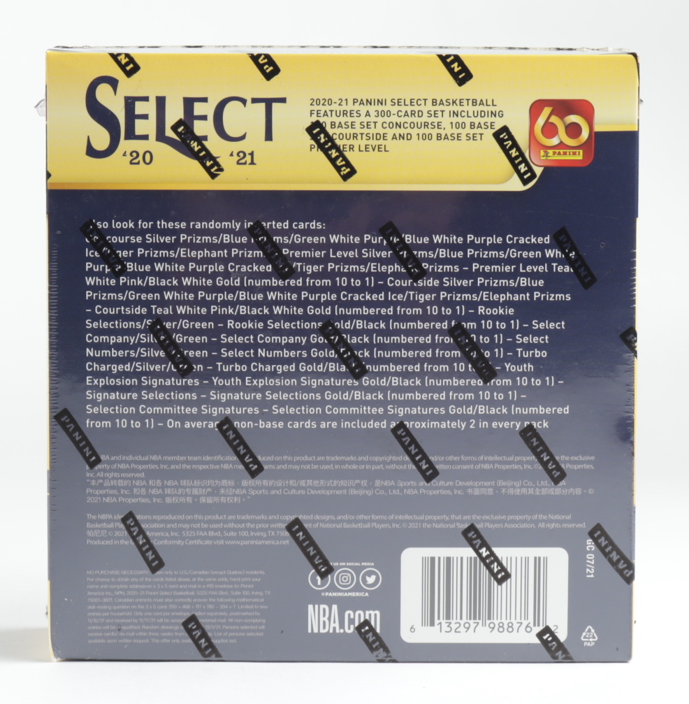 2020-21 Panini Select NBA Basketball MEGA Box with (8) Packs at PristineAuction.com 2020-21 Panini Select NBA Basketball MEGA Box with (8) Packs at PristineAuction.com
