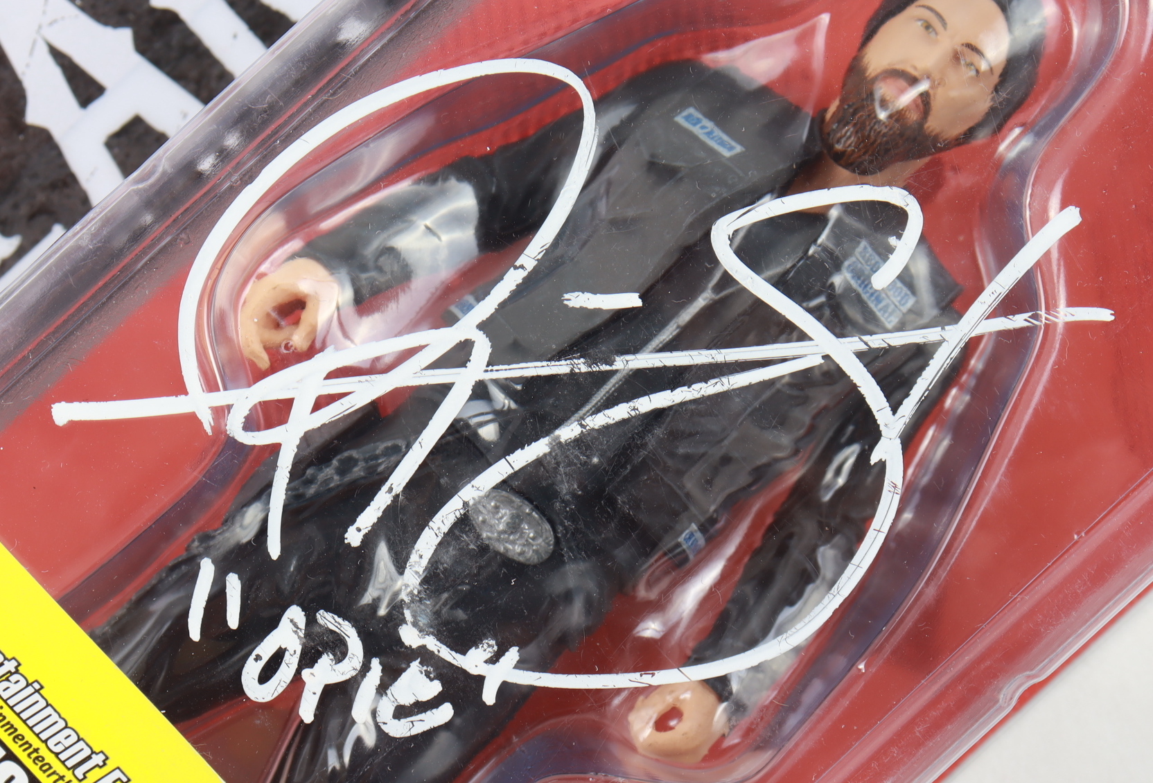 Ryan Hurst Signed Opie Winston "Sons of Anarchy" Figure Inscribed "Opie" (JSA COA) (See Description) at PristineAuction.com Ryan Hurst Signed Opie Winston "Sons of Anarchy" Figure Inscribed "Opie" (JSA COA) (See Description) at PristineAuction.com