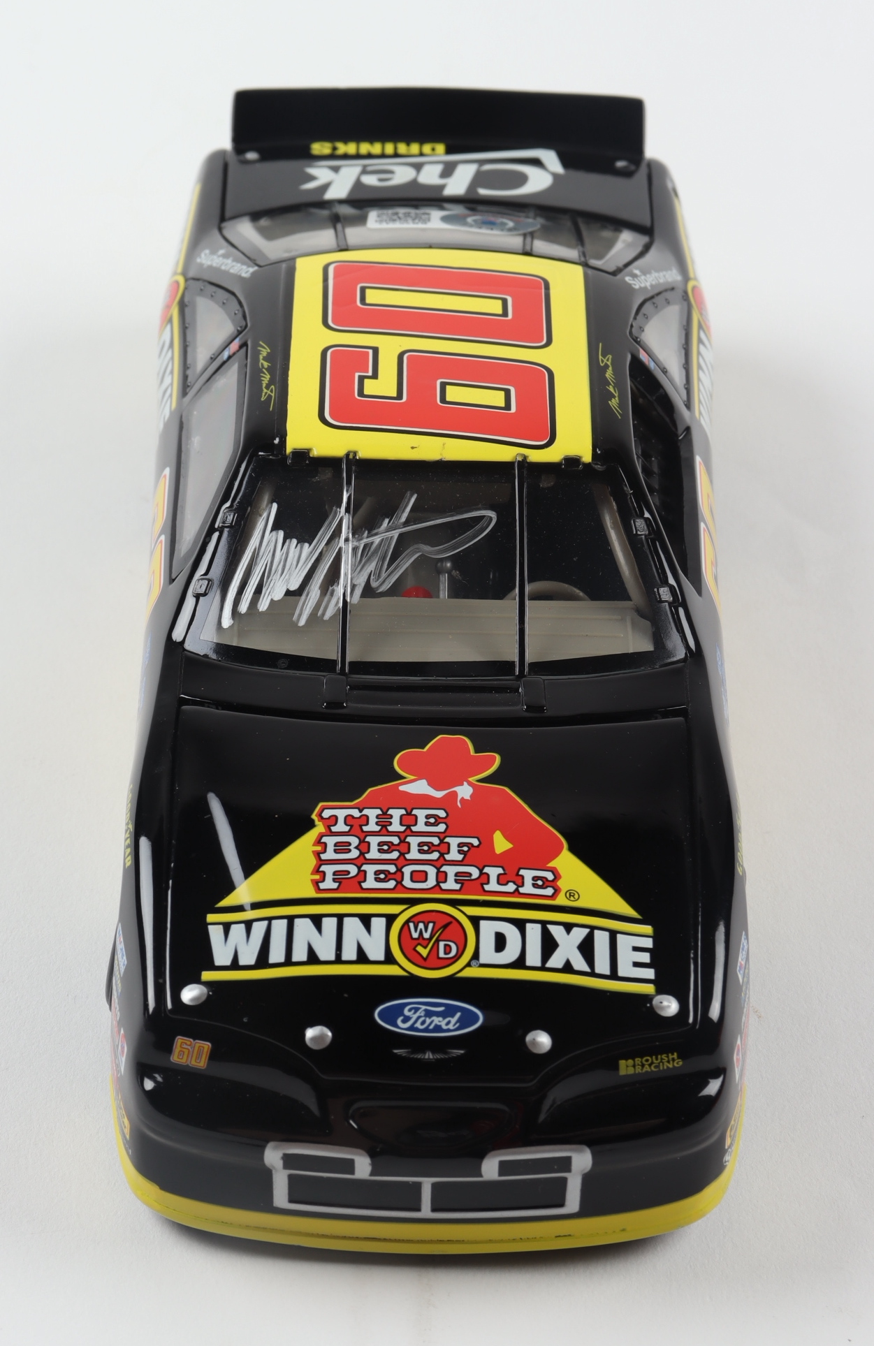 Mark Martin Signed LE #60 Winn Dixie 1997 Thunderbird 1:24 Action Die Cast Car (Beckett COA) at PristineAuction.com Mark Martin Signed LE #60 Winn Dixie 1997 Thunderbird 1:24 Action Die Cast Car (Beckett COA) at PristineAuction.com