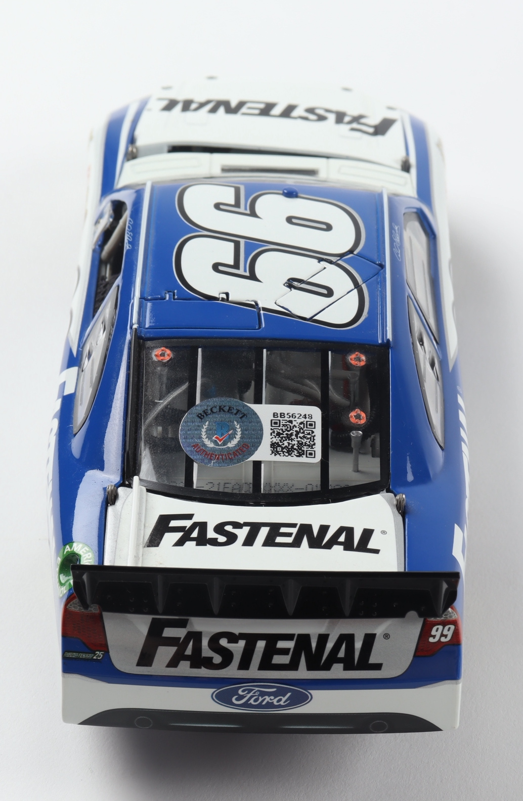 Carl Edwards Signed LE #99 Fastenal 2012 Fusion 1:24 Action Die Cast Car (Beckett COA) at PristineAuction.com Carl Edwards Signed LE #99 Fastenal 2012 Fusion 1:24 Action Die Cast Car (Beckett COA) at PristineAuction.com