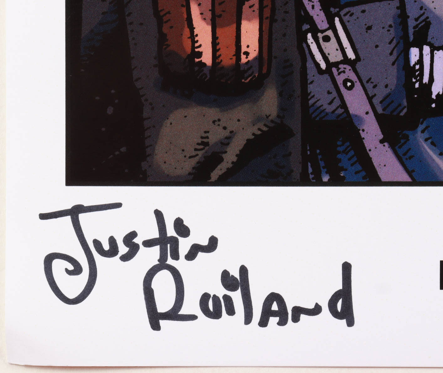 Kevin Eastman & Justin Roiland Signed "Hiroto Showdown!" 11x17 Photo (Beckett COA) (See Description) at PristineAuction.com Kevin Eastman & Justin Roiland Signed "Hiroto Showdown!" 11x17 Photo (Beckett COA) (See Description) at PristineAuction.com