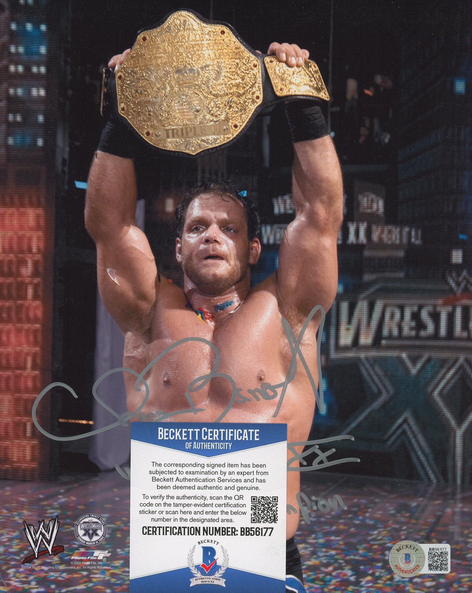 WWE WrestleMania XX クリス　ベノワ WWE WrestleMania XX クリス ベノワ WWE WrestleMania XX クリス