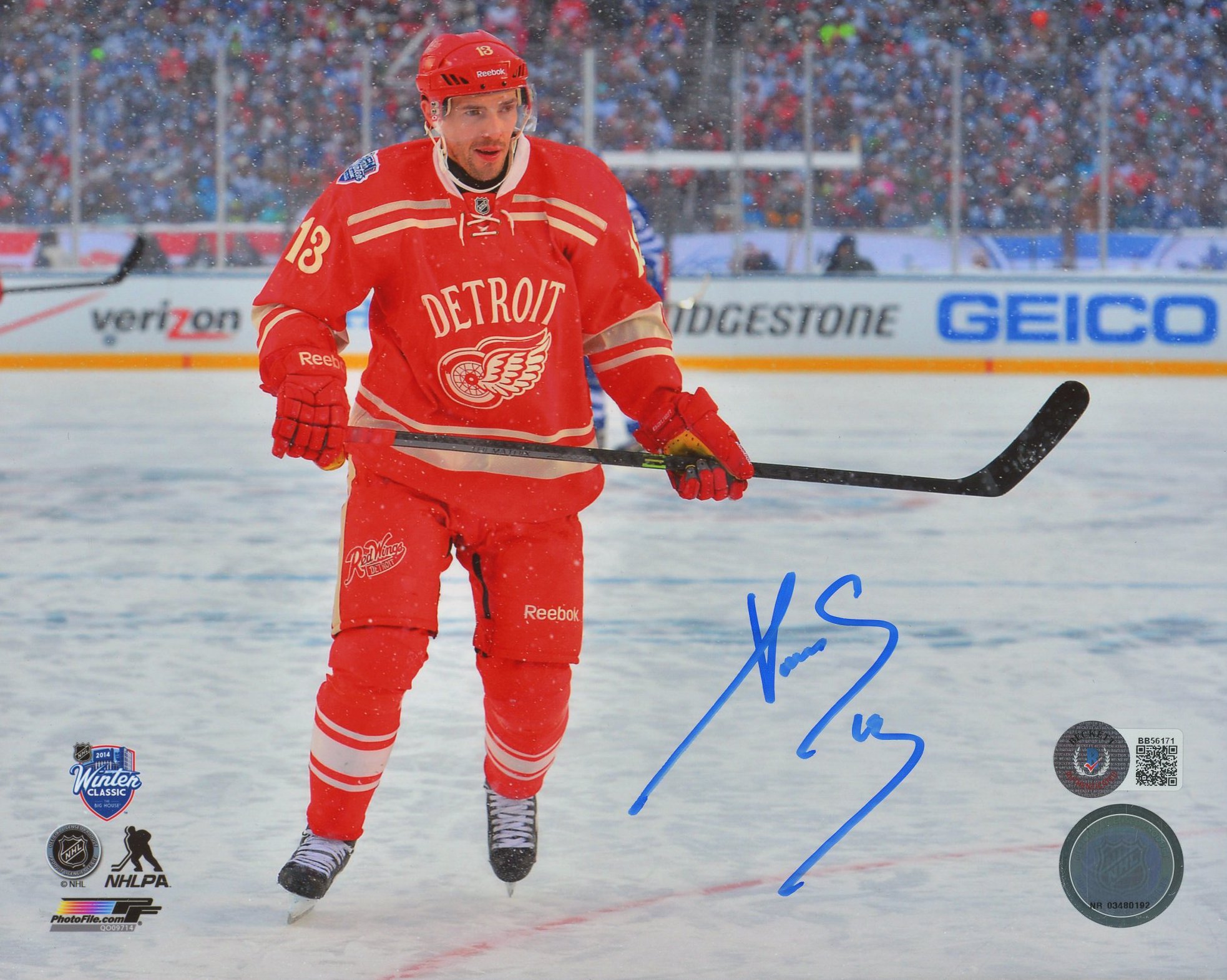 Pavel Datsyuk Signed Red Wings 8x10 Photo (Beckett COA) at PristineAuction.com Pavel Datsyuk Signed Red Wings 8x10 Photo (Beckett COA) at PristineAuction.com