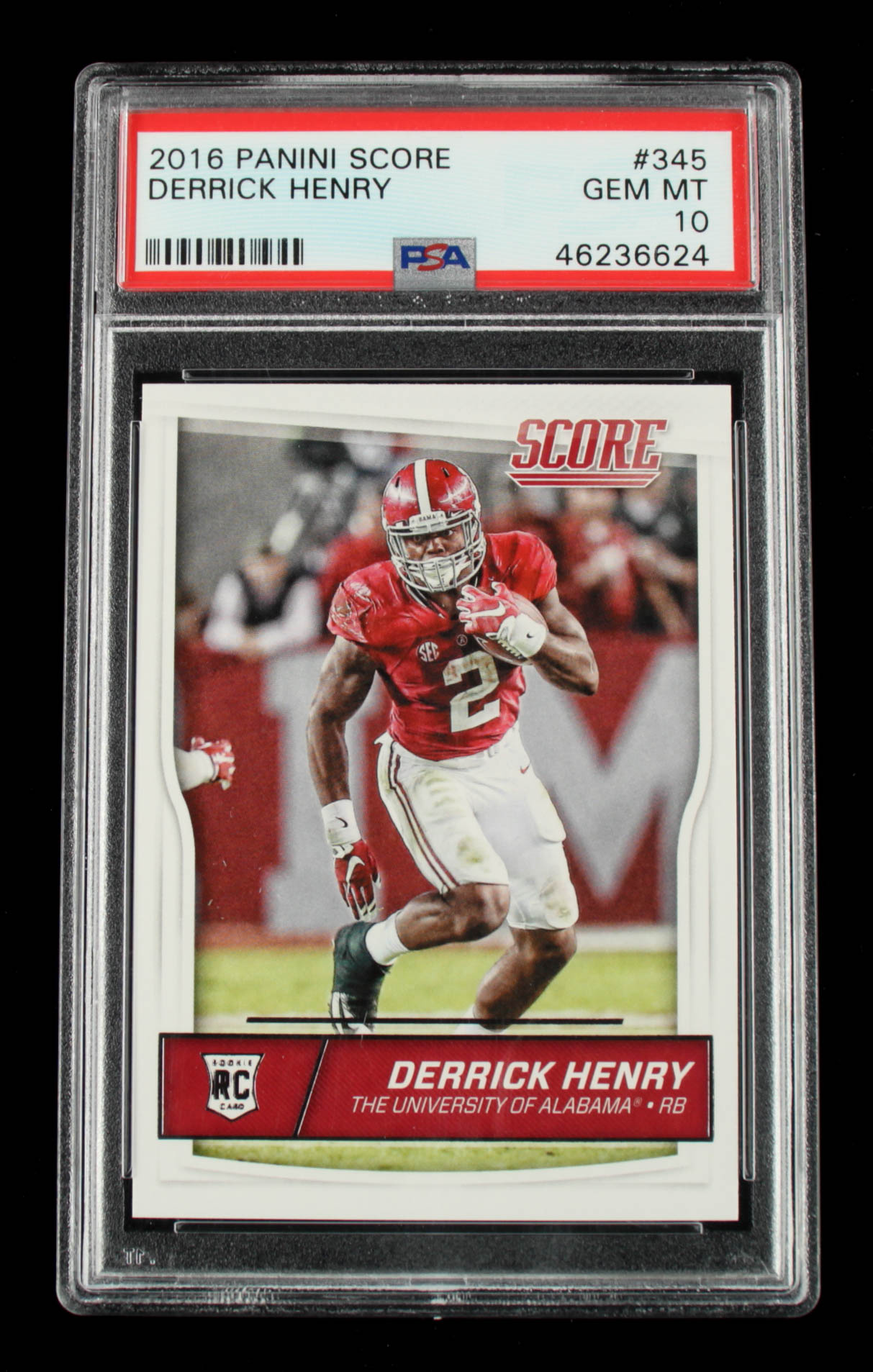 Derrick Henry 2016 Score #345 RC (PSA 10) at PristineAuction.com Derrick Henry 2016 Score #345 RC (PSA 10) at PristineAuction.com
