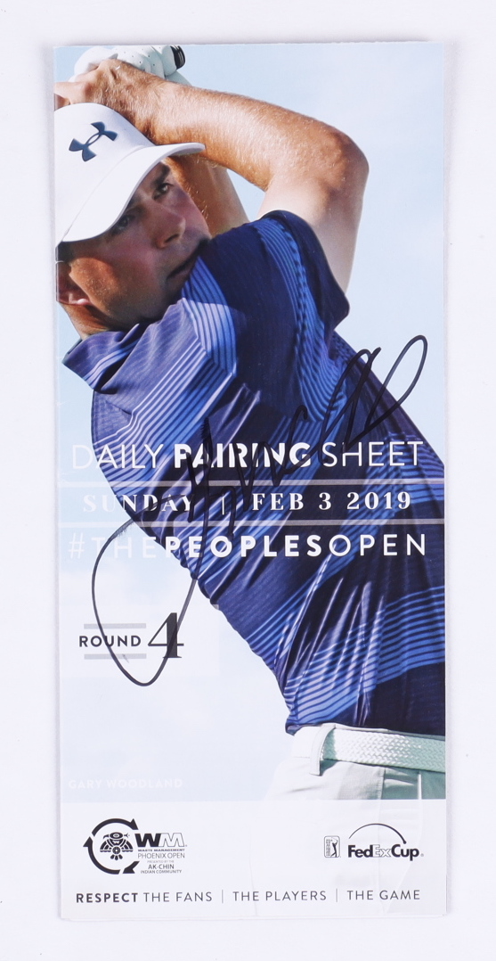 Gary Woodland Signed Waste Management Program (JSA COA) at PristineAuction.com Gary Woodland Signed Waste Management Program (JSA COA) at PristineAuction.com