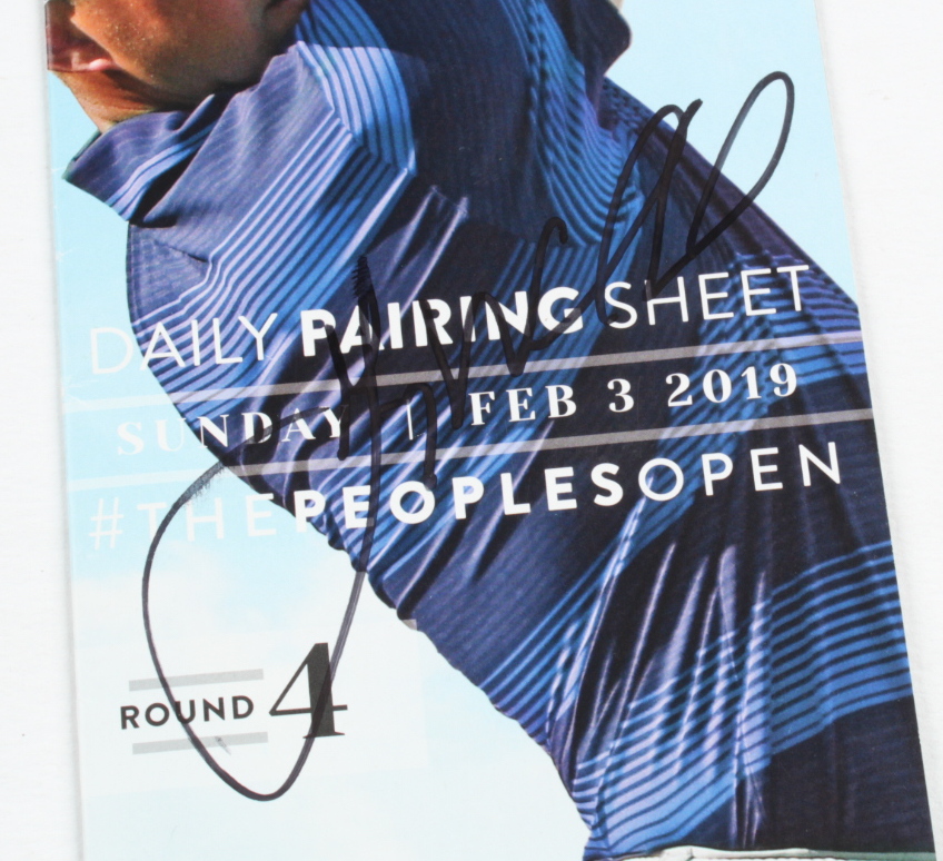 Gary Woodland Signed Waste Management Program (JSA COA) at PristineAuction.com Gary Woodland Signed Waste Management Program (JSA COA) at PristineAuction.com