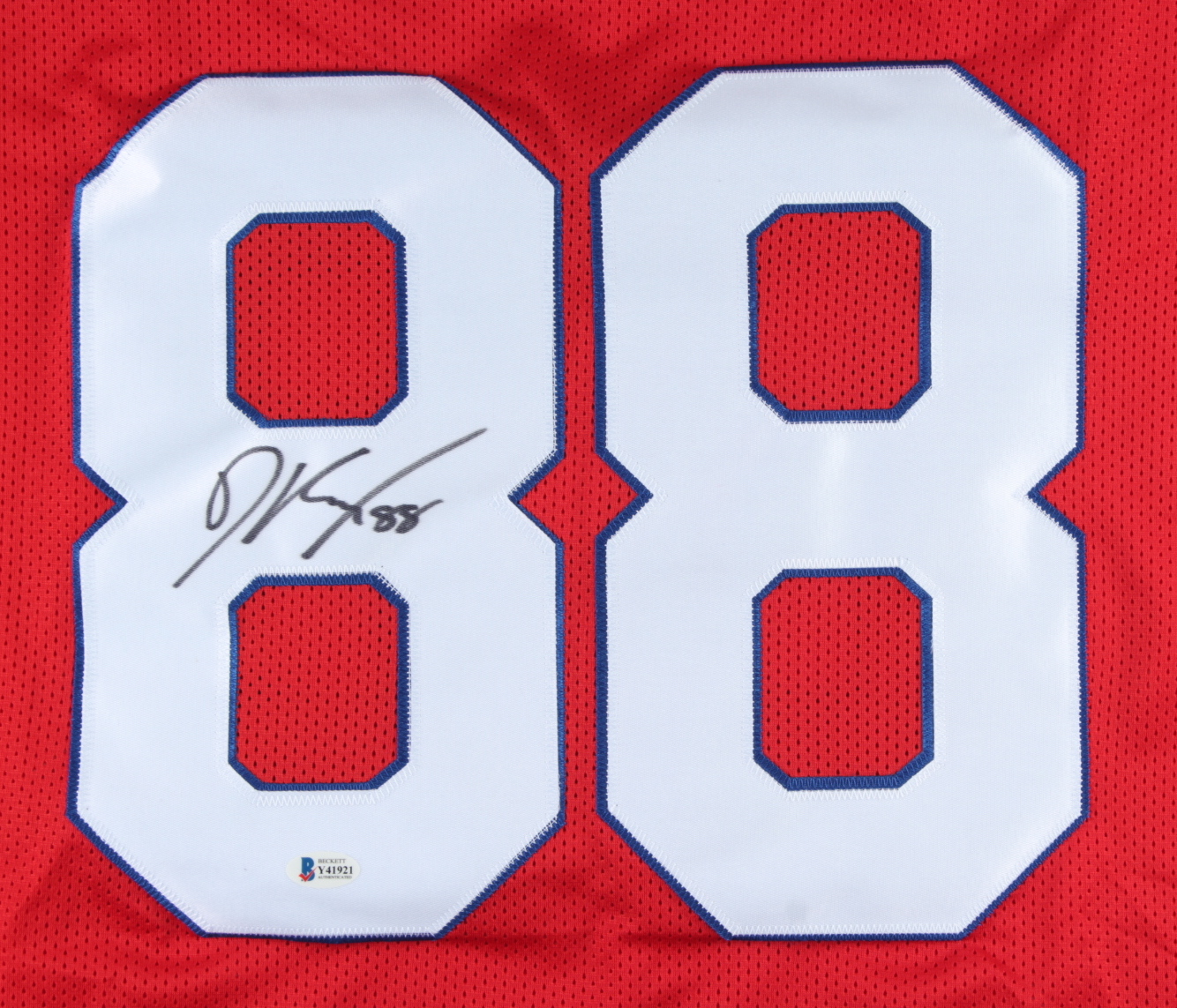 Dawson Knox Signed Jersey (Beckett Hologram) at PristineAuction.com Dawson Knox Signed Jersey (Beckett Hologram) at PristineAuction.com