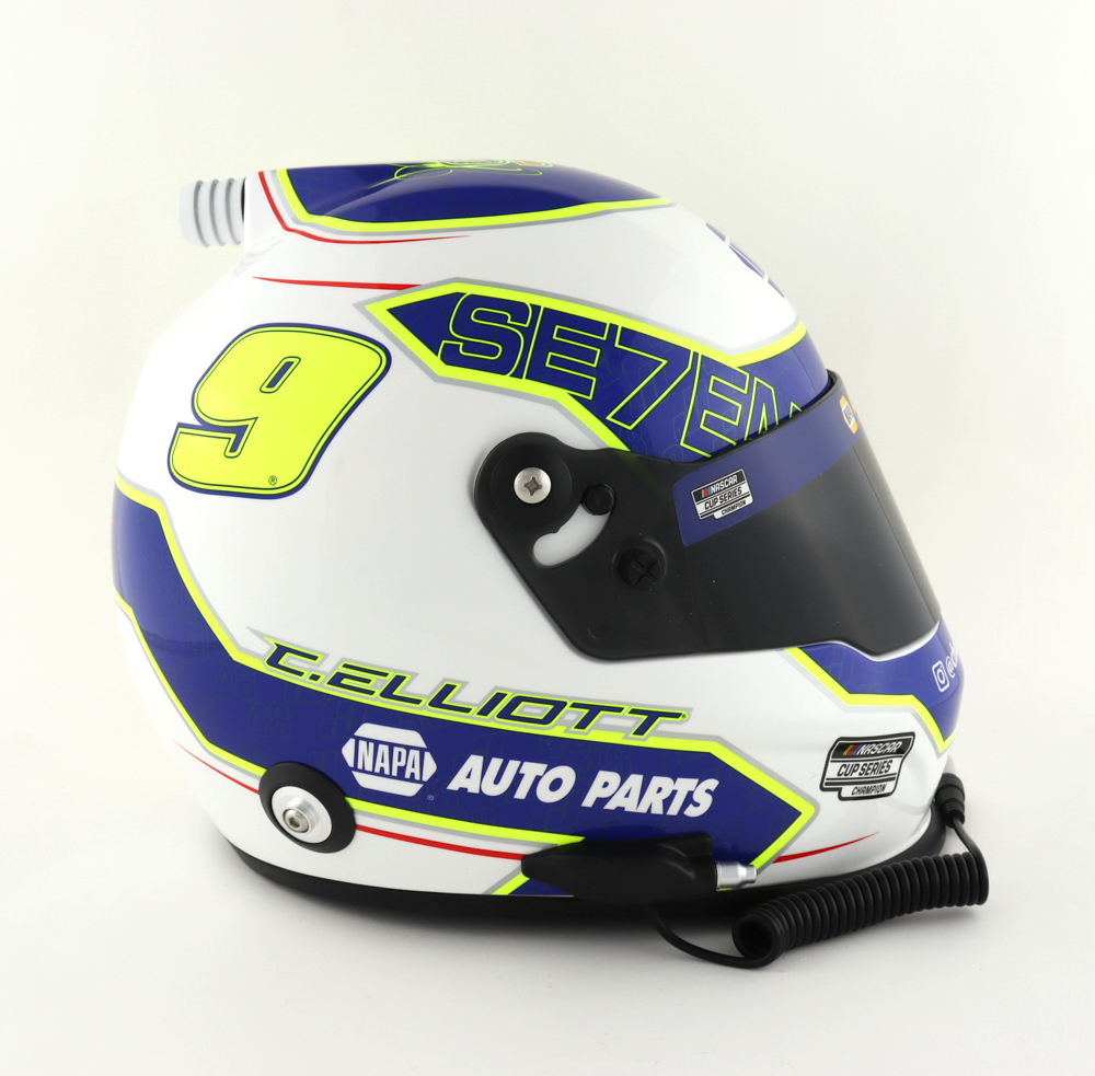 Chase Elliott NASCAR NAPA 2020 Cup Series Champion Full-Size Helmet at PristineAuction.com Chase Elliott NASCAR NAPA 2020 Cup Series Champion Full-Size Helmet at PristineAuction.com