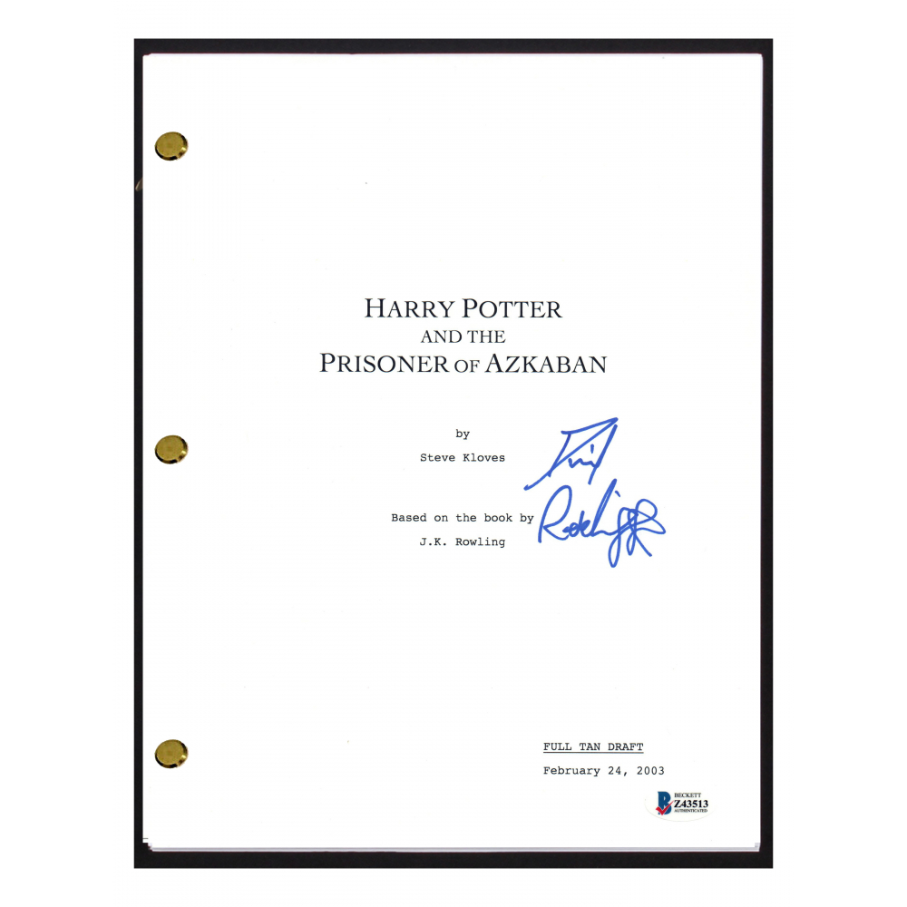Daniel Radcliffe Signed "Harry Potter and the Prisoner of Azkaban