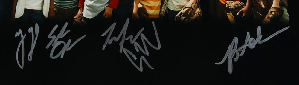 "The Sandlot" 18x22 Custom Framed Photo Cast-Signed by (5) with Tom Guiry, Marty York, Shane Obedzinski, Chauncey Leopard, Brandon Adams (Fiterman Sports Hologram) at PristineAuction.com "The Sandlot" 18x22 Custom Framed Photo Cast-Signed by (5) with Tom Guiry, Marty York, Shane Obedzinski, Chauncey Leopard, Brandon Adams (Fiterman Sports Hologram) at PristineAuction.com