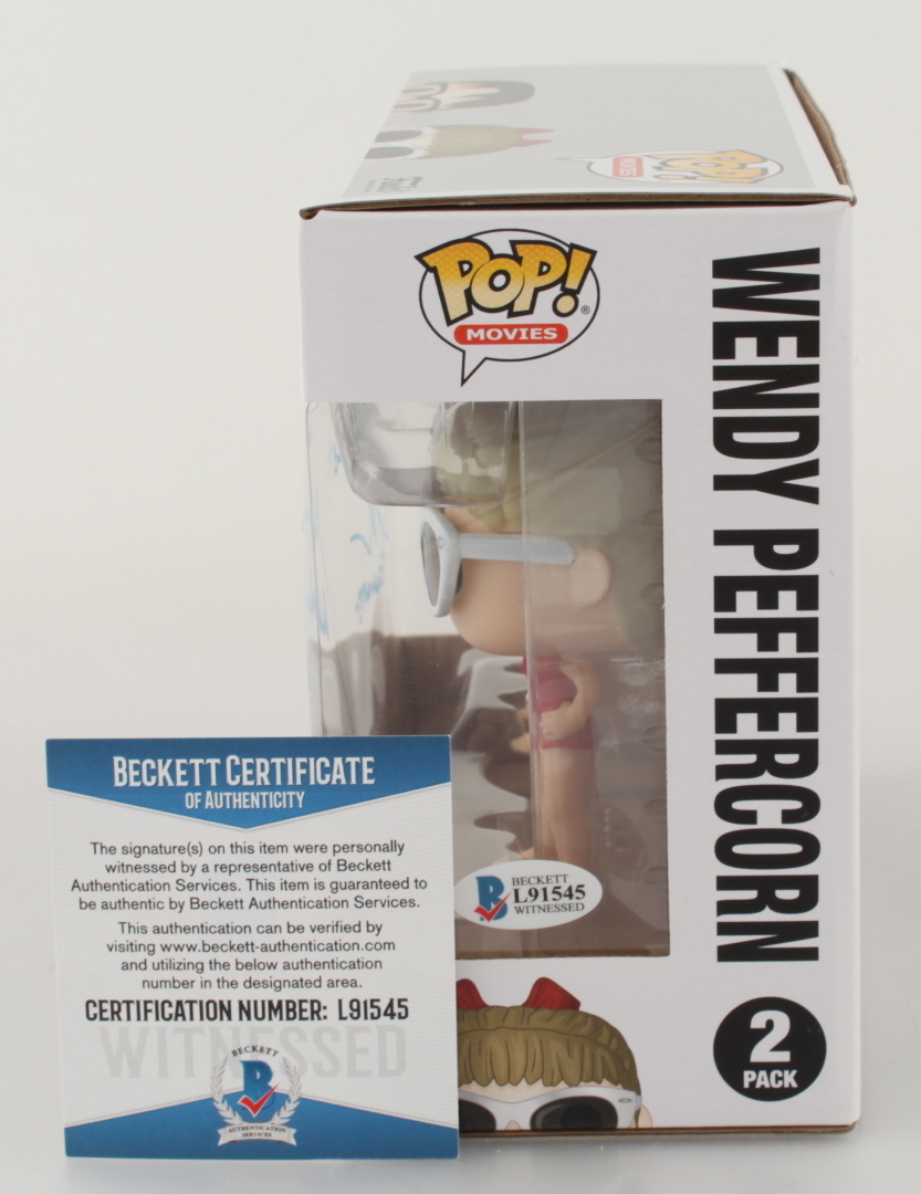 Chauncey Leopardi & Marley Shelton Signed "The Sandlot" #2 Squints & Wendy Peffercorn Funko Pop! Vinyl Figure Set Inscribed "Squints", "I Been Planning It For Years", & "Wendy Peffersorn" (Beckett COA) at PristineAuction.com Chauncey Leopardi & Marley Shelton Signed "The Sandlot" #2 Squints & Wendy Peffercorn Funko Pop! Vinyl Figure Set Inscribed "Squints", "I Been Planning It For Years", & "Wendy Peffersorn" (Beckett COA) at PristineAuction.com