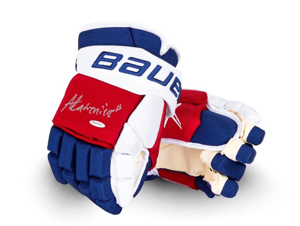 Alexis Lafreniere Signed Bauer Vapor 2x Hockey Gloves (UDA) at PristineAuction.com Alexis Lafreniere Signed Bauer Vapor 2x Hockey Gloves (UDA) at PristineAuction.com