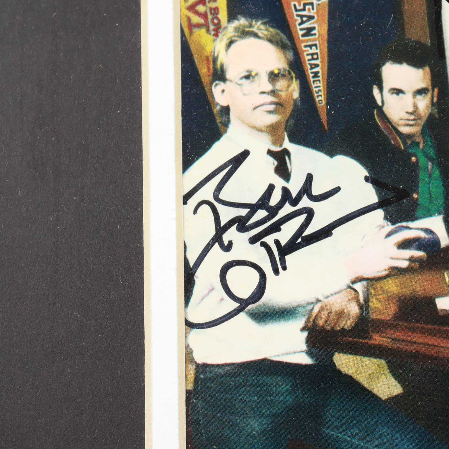 "Huey Lewis and the News" 19x19 Custom Framed Photo Band-Signed by (4) with Huey Lewis, Johnny Colla, Sean Hopper, & Bill Gibson (JSA COA) at PristineAuction.com "Huey Lewis and the News" 19x19 Custom Framed Photo Band-Signed by (4) with Huey Lewis, Johnny Colla, Sean Hopper, & Bill Gibson (JSA COA) at PristineAuction.com