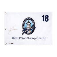 Tiger Woods Signed LE 2007 PGA Pin Flag (UDA) at PristineAuction.com