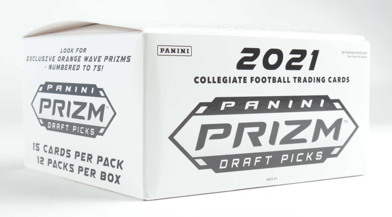 2021 Panini Draft Picks Football Box with (12) Cello Packs at PristineAuction.com 2021 Panini Draft Picks Football Box with (12) Cello Packs at PristineAuction.com