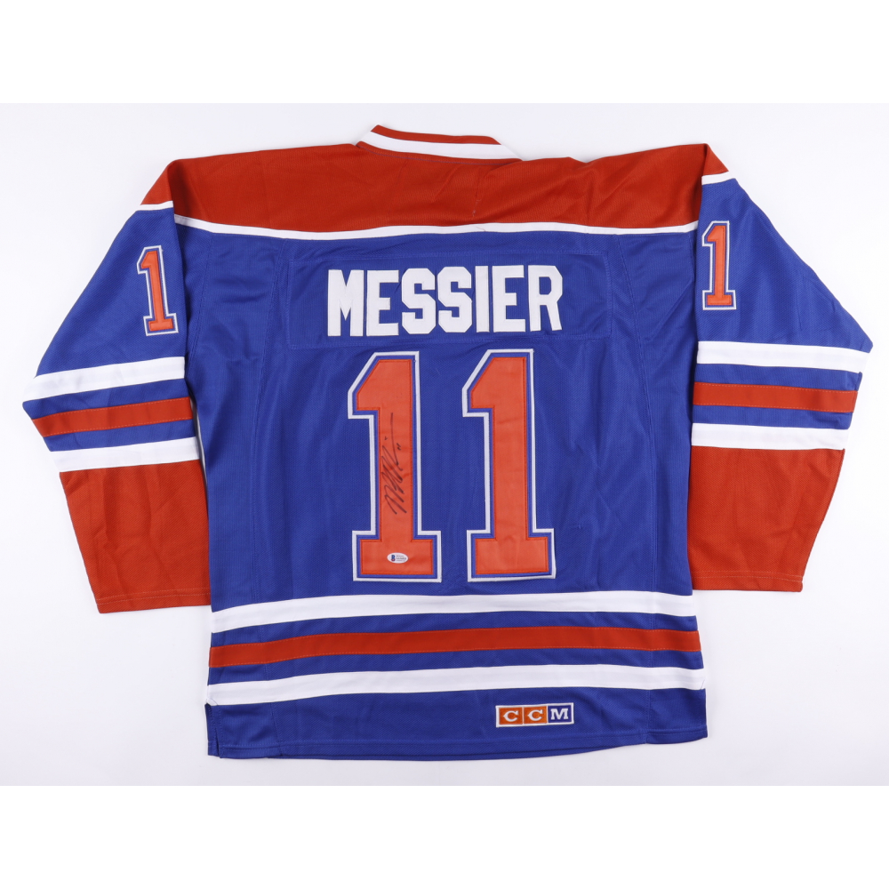 messier signed jersey
