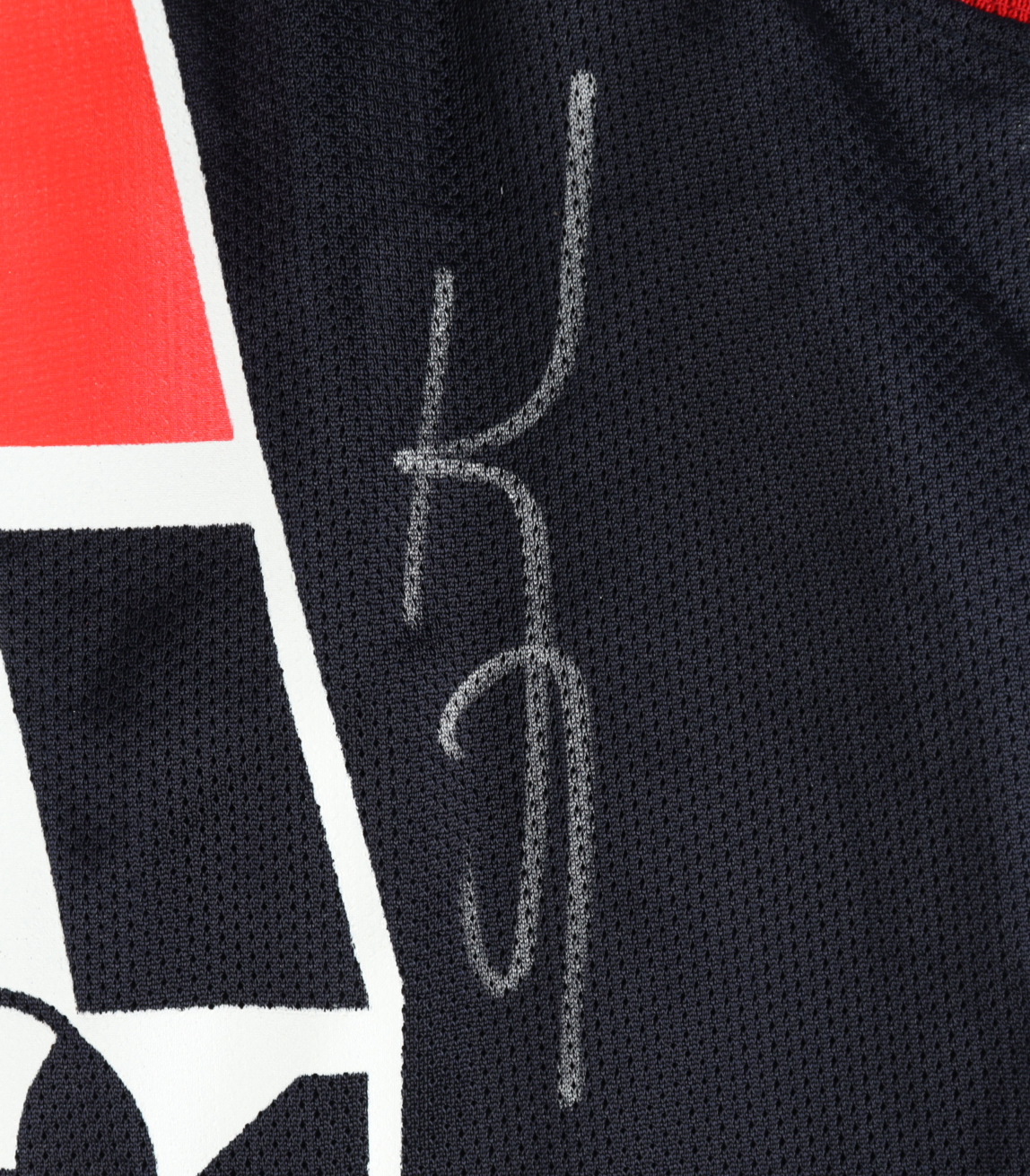 1996 Team USA Jersey Signed by (13) With Shaquille O'Neal, Hakeem Olajuwon, Scottie Pippen, Karle Malone at PristineAuction.com 1996 Team USA Jersey Signed by (13) With Shaquille O'Neal, Hakeem Olajuwon, Scottie Pippen, Karle Malone at PristineAuction.com