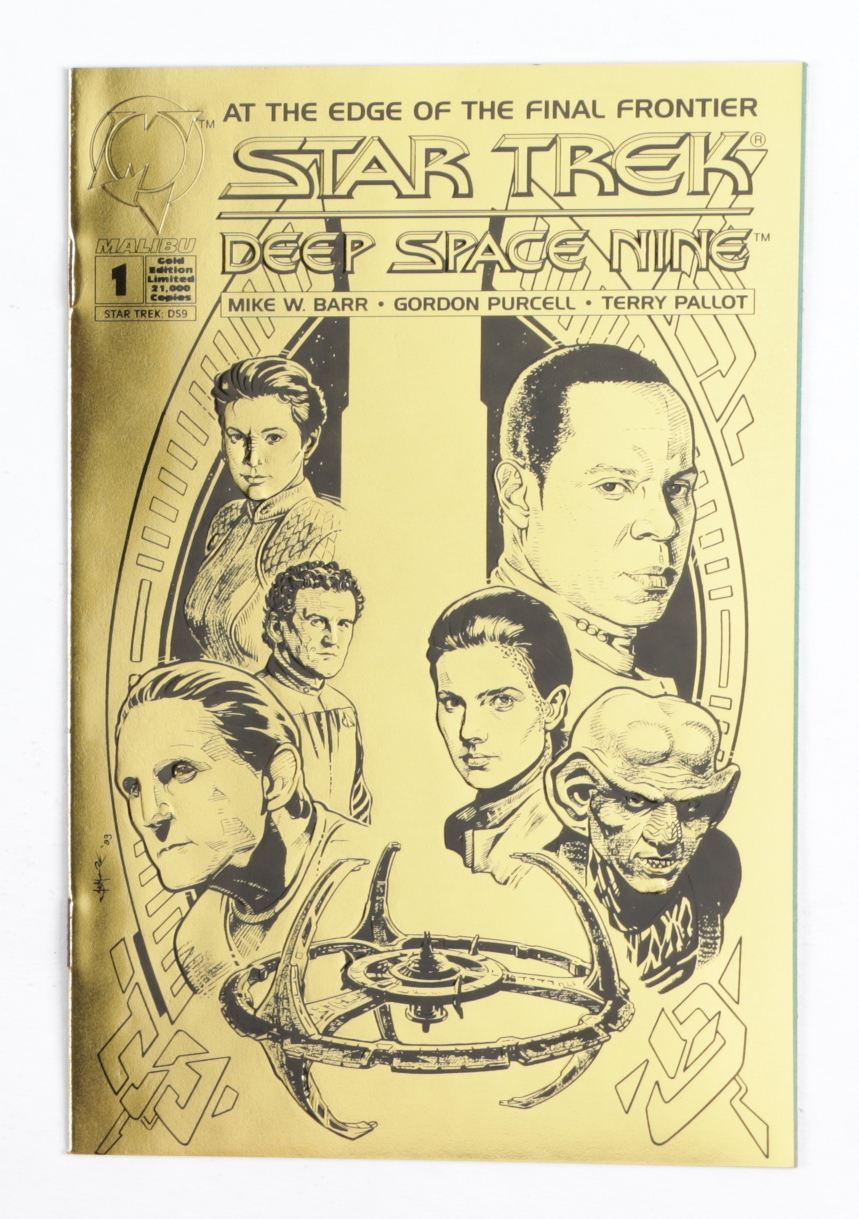 1993 LE "Star Trek: Deep Space Nine" Issue #1 Marvel Comic Book at PristineAuction.com 1993 LE "Star Trek: Deep Space Nine" Issue #1 Marvel Comic Book at PristineAuction.com