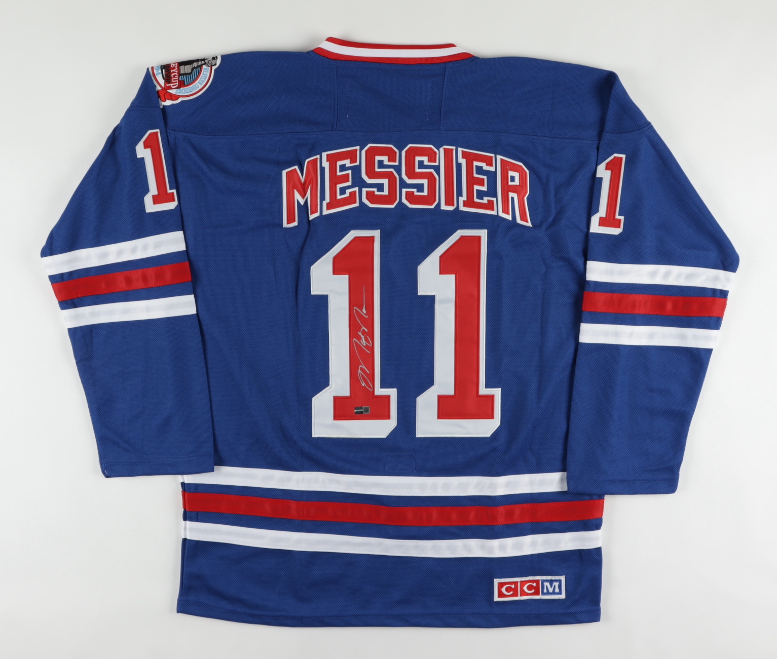 Mark Messier Signed Rangers Captain's Jersey (Steiner) at PristineAuction.com Mark Messier Signed Rangers Captain's Jersey (Steiner) at PristineAuction.com