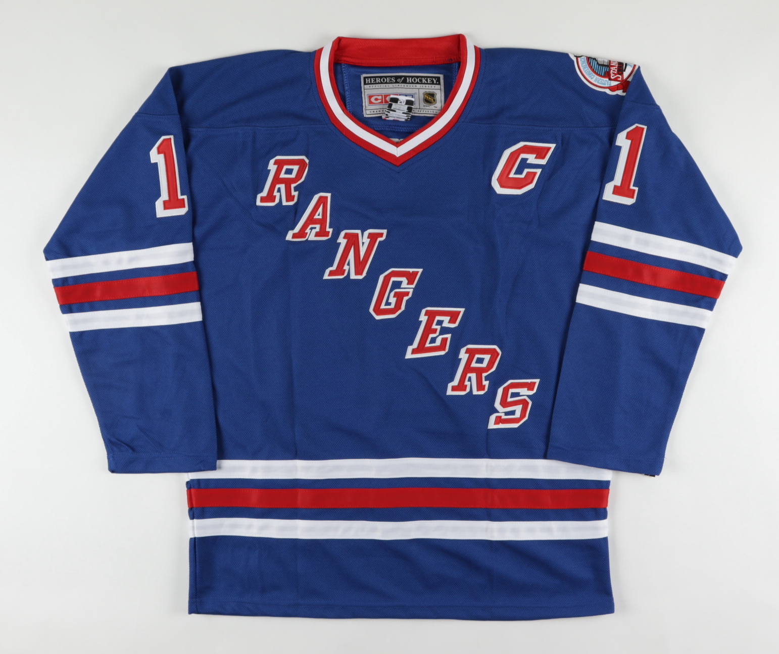 Mark Messier Signed Rangers Captain's Jersey (Steiner) at PristineAuction.com Mark Messier Signed Rangers Captain's Jersey (Steiner) at PristineAuction.com