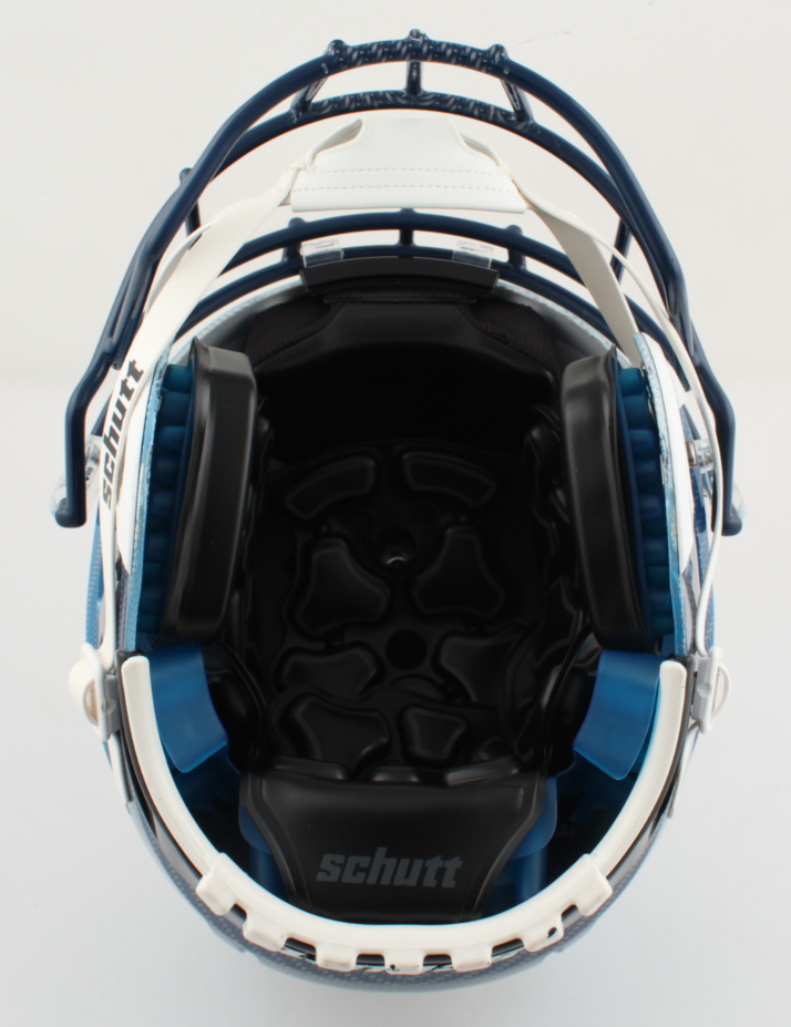 Jay Novacek Signed Full-Size Authentic On-Field Hydro Dipped F7 Helmet (Beckett COA) at PristineAuction.com Jay Novacek Signed Full-Size Authentic On-Field Hydro Dipped F7 Helmet (Beckett COA) at PristineAuction.com