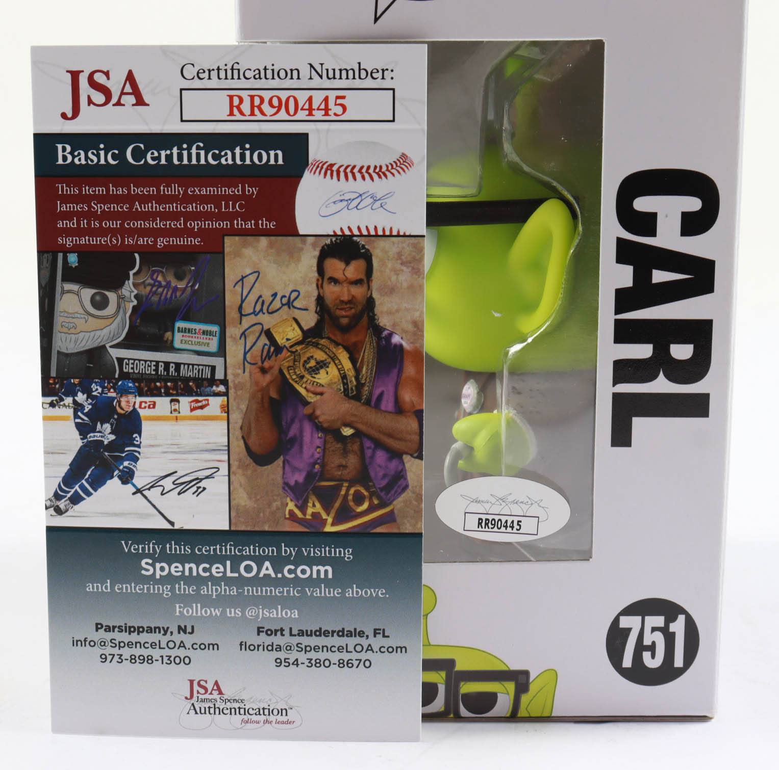 Ed Asner Signed "Remix" #751 Carl Funko Pop! Vinyl Figure (JSA COA) at PristineAuction.com Ed Asner Signed "Remix" #751 Carl Funko Pop! Vinyl Figure (JSA COA) at PristineAuction.com