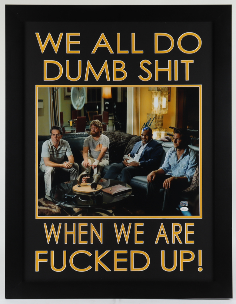 Mike Tyson Signed 27.5x35.5 Custom Framed Photo (JSA COA) at PristineAuction.com Mike Tyson Signed 27.5x35.5 Custom Framed Photo (JSA COA) at PristineAuction.com