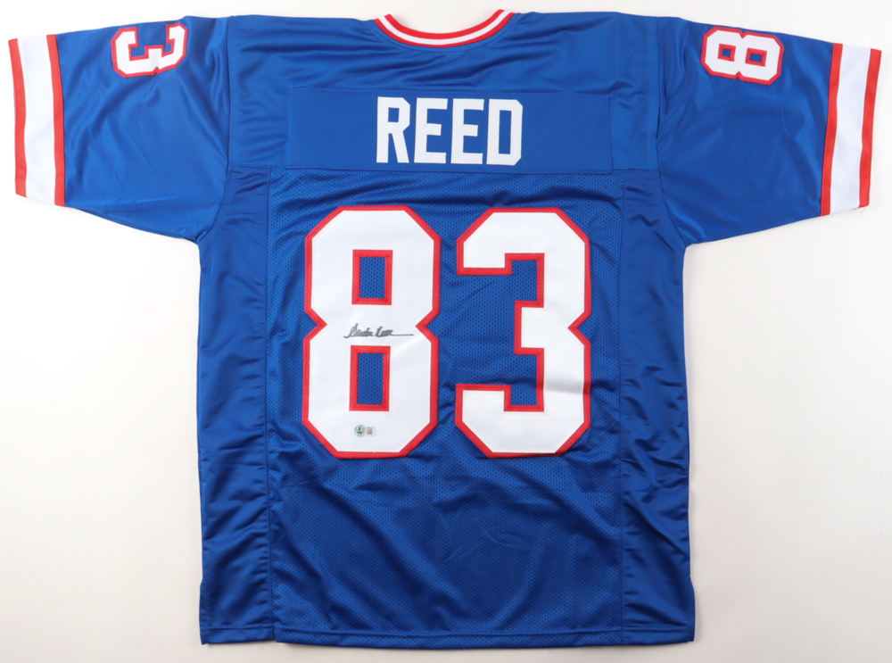 Andre Reed Signed Jersey (Beckett) at PristineAuction.com Andre Reed Signed Jersey (Beckett) at PristineAuction.com